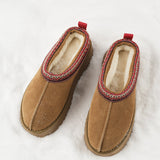 Platform Suede Slip On Clogs