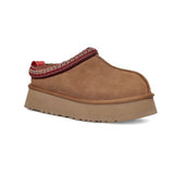 Platform Suede Slip On Clogs
