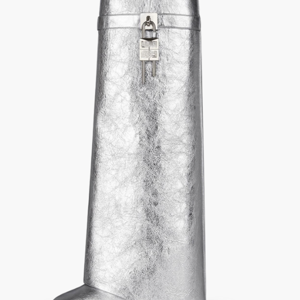 Minimalist Pointed Toe Knee High Boots