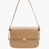 Structured Flap Shoulder Bag