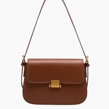 Structured Flap Shoulder Bag