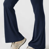 Sleeveless Sculpting Flared Leg Jumpsuit